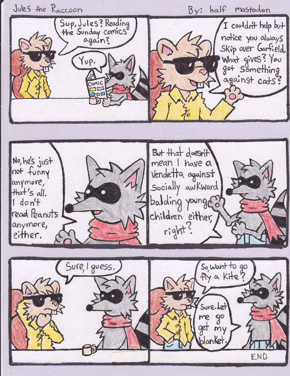 "funnies"