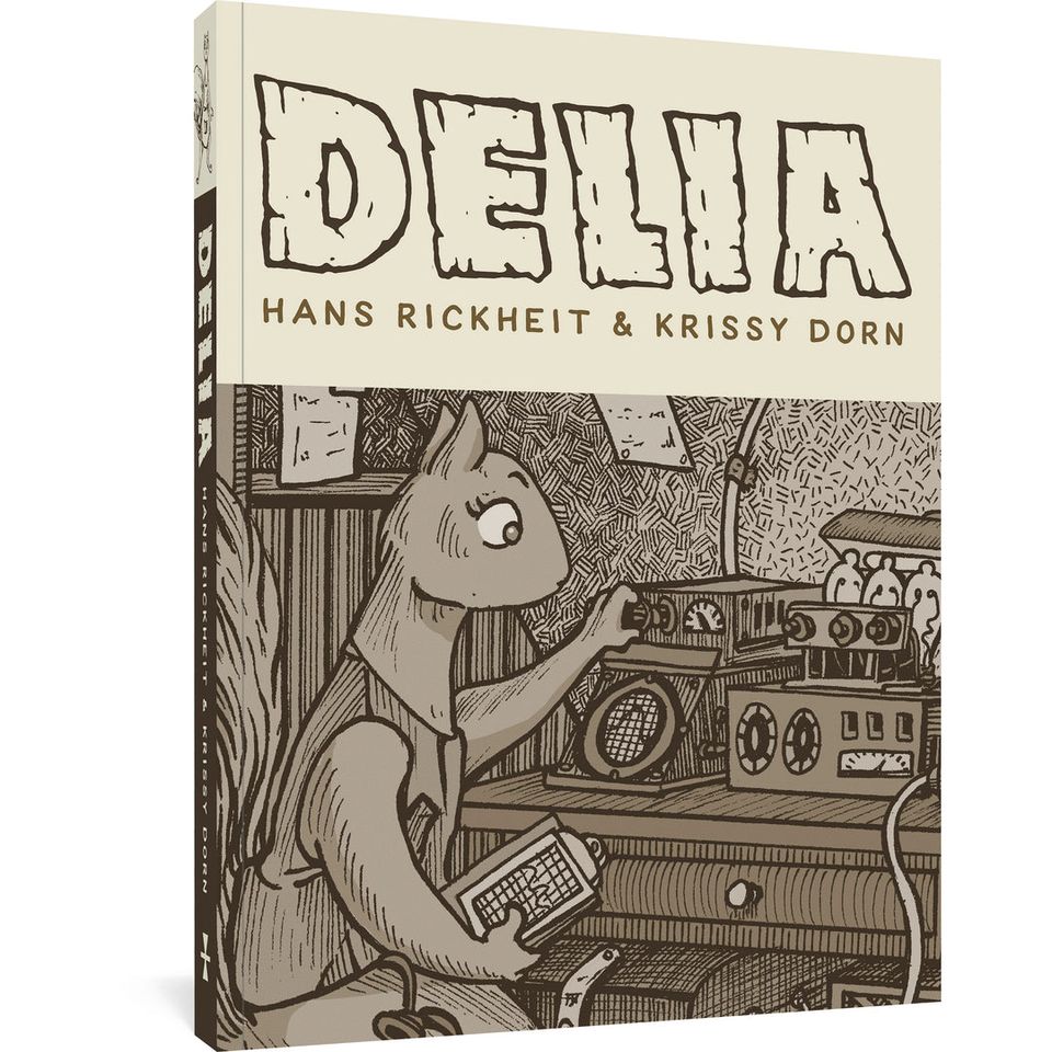 DELIA to be published by Fantagraphics Books!