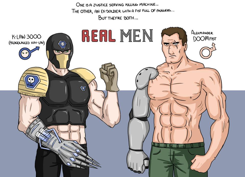 REAL MEN (A little late...)