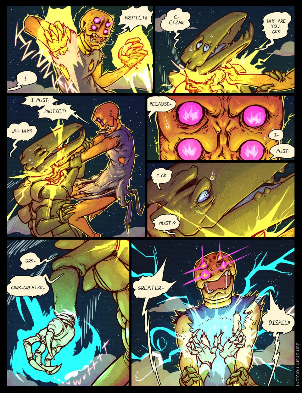 Demon’s Mirror-page 227!