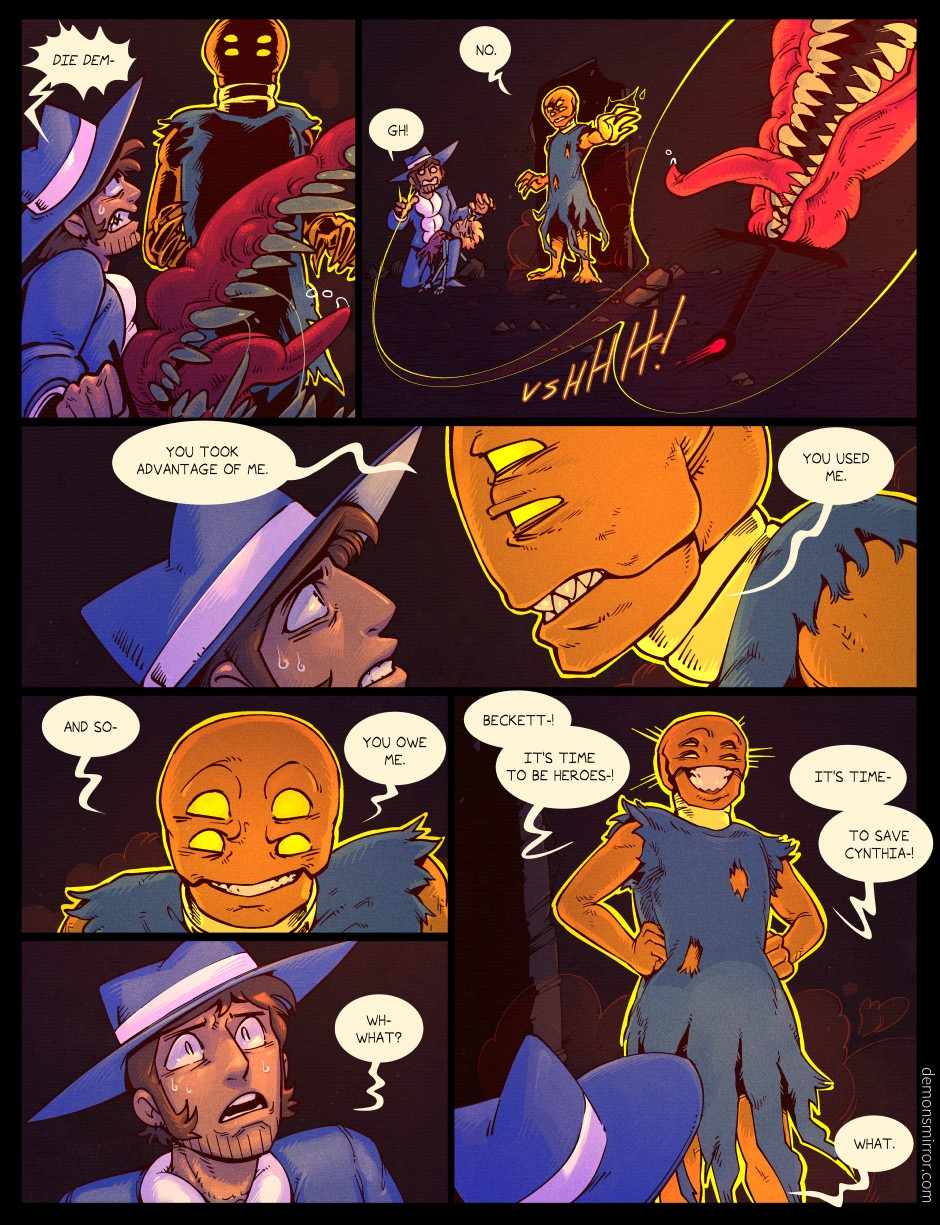 Demon's Mirror-page 283!