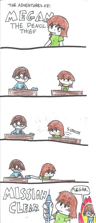 #57- Megan the Pencil Thief 