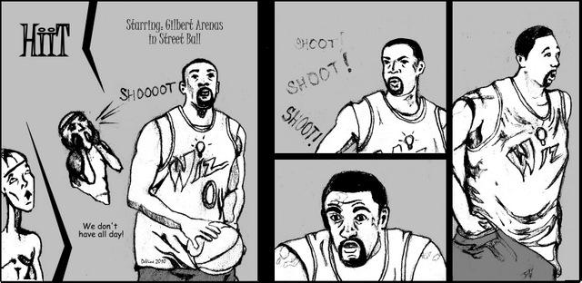 Starring Gilbert Arenas in street ball (part 1)