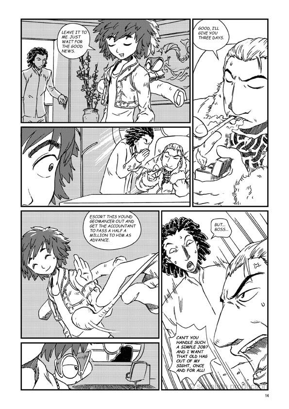 "G-mancer" pg 14