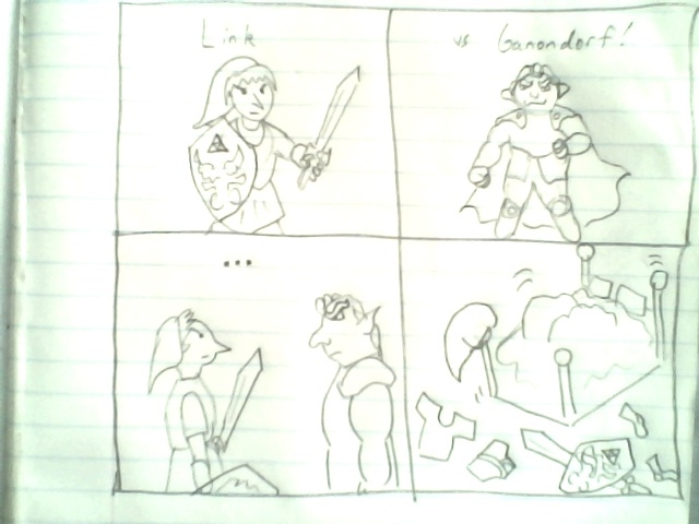 Link vs Ganondorf