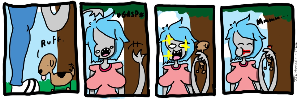 Tastes like bacon and gravy.