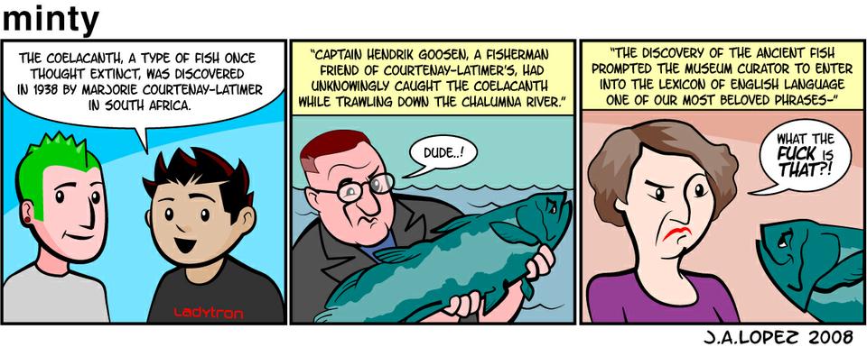 Discovery of the coelacanth!