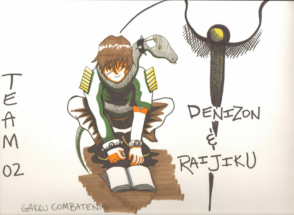 Gakku Combatent Denizon colored