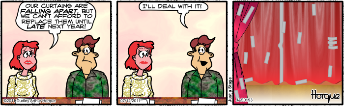 Just a Stage: It's Curtains