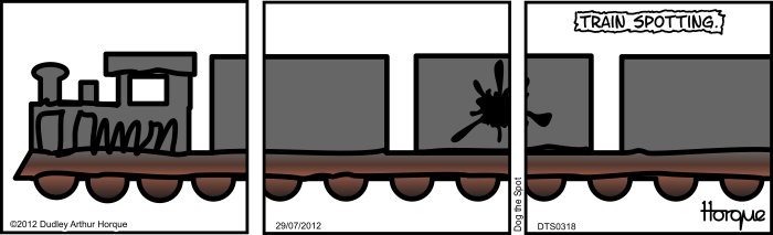 Dog the Spot: Rail Roaded