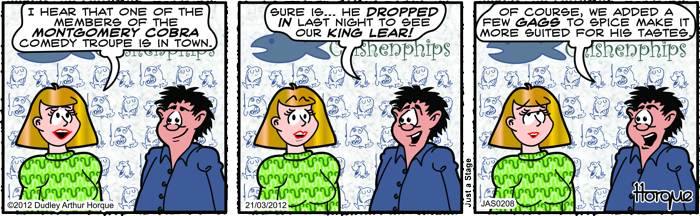 Just a Stage: Ch--ch-changes