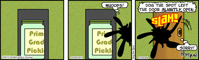 Dog the Spot: A Jarring Episode