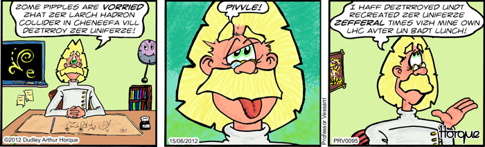 Professor Vessant: When Hadrons Collide