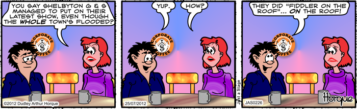 Just a Stage: Here Comes the Flood