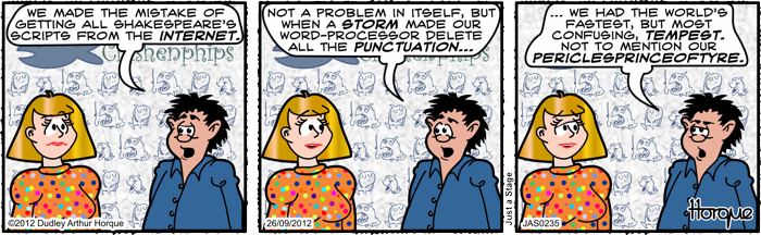 Just a Stage: It Marks