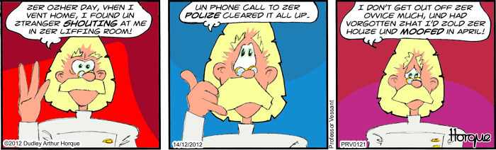 Professor Vessant: Home Invasion