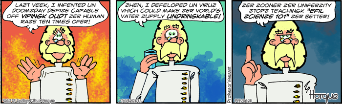 Professor Vessant: Pure Evil