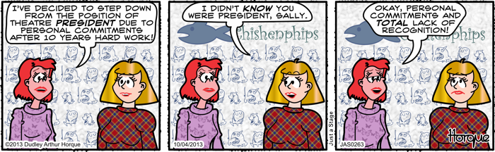 Just a Stage: Resident President