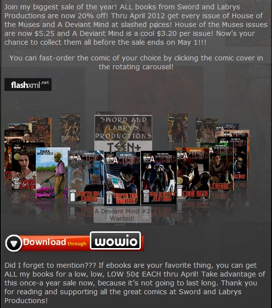 The Amazing 20% Off Sale!