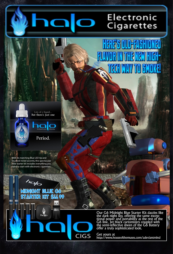 Halo e-cig Ad!