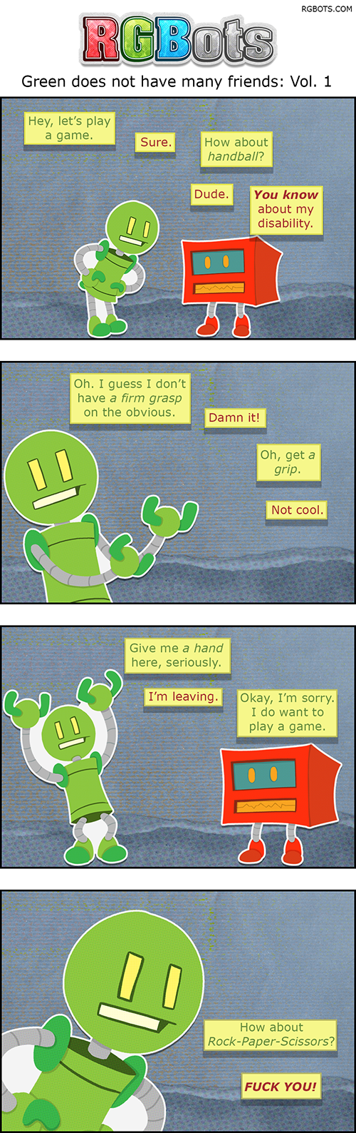 Green does not have many friends: Vol. 1