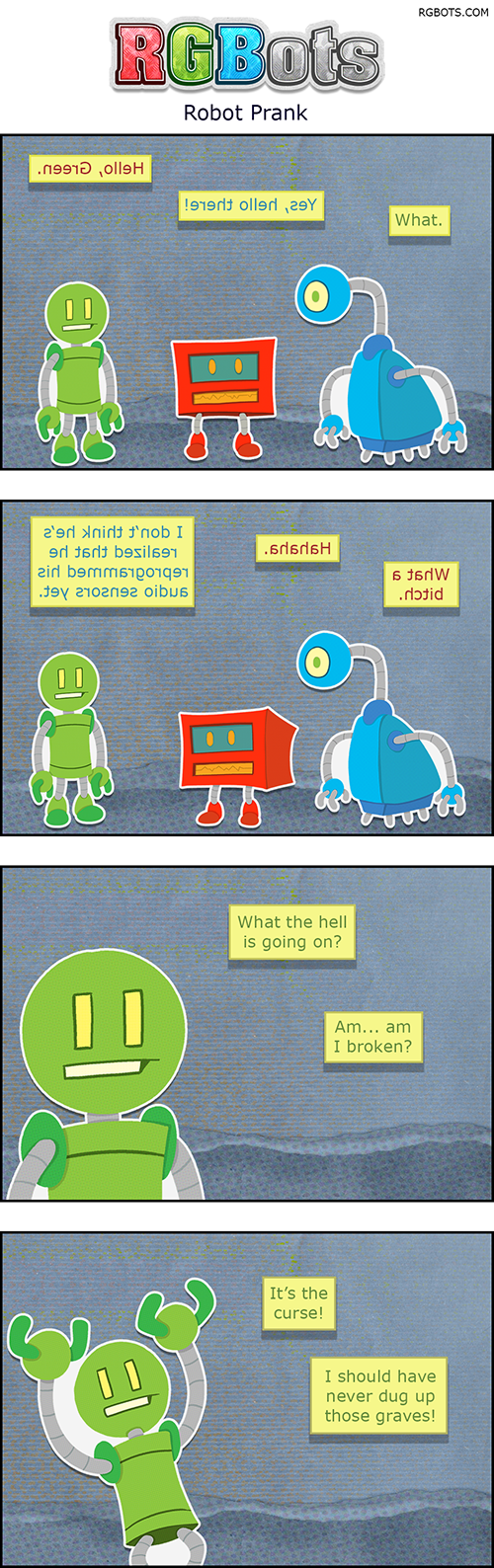 Robot Prank
