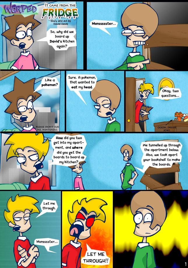 It came from the fridge 1