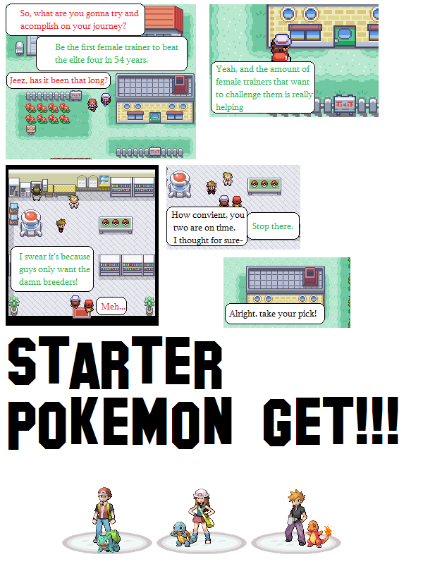 Starter Pokemon Get!!!