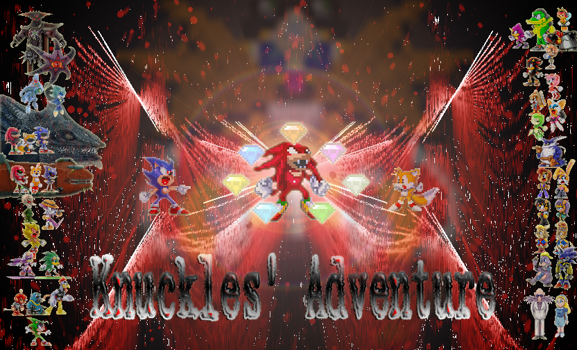 Knuckles Adventure Cover