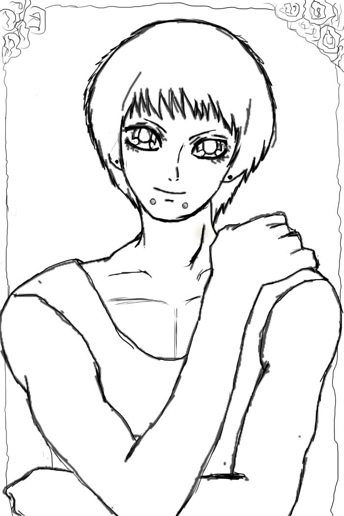 Cover uncolored