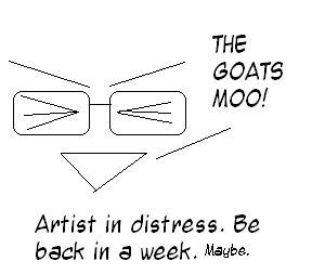 Filler Art: Mooing Goats