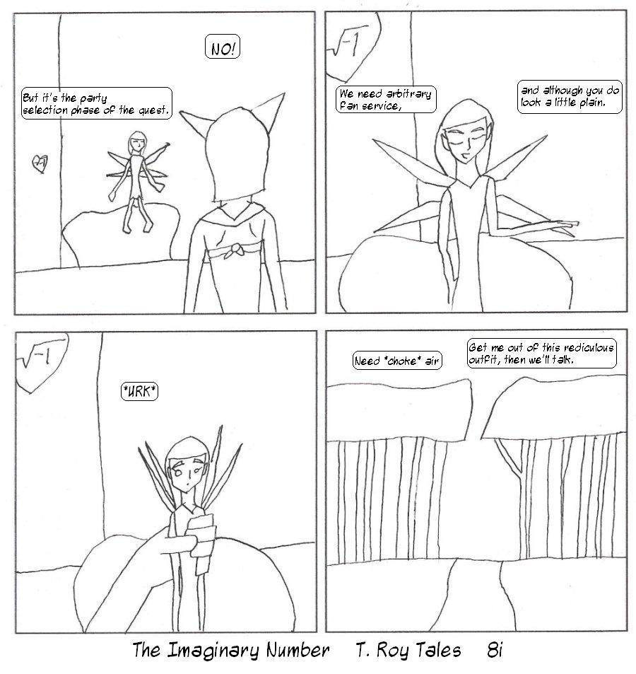 Imaginary Number Page 008 "Craze fairies need air too."