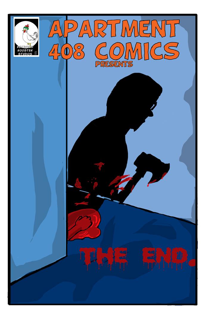 Apt 408 comics Chapter -5 - The end - Cover