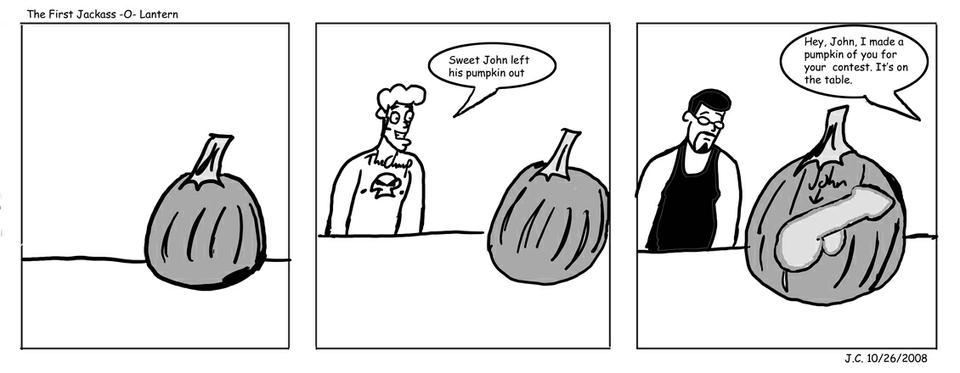 The First Jackass -O- Lantern