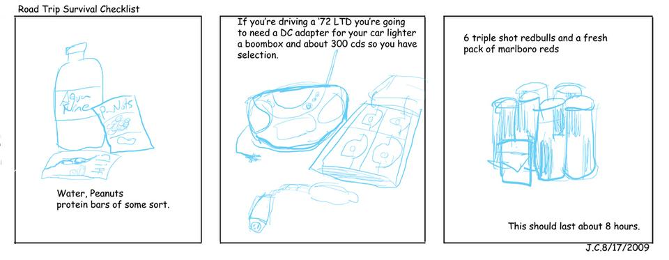 Road Trip Survival Checklist