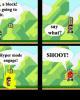 Go to 'Mario block' comic