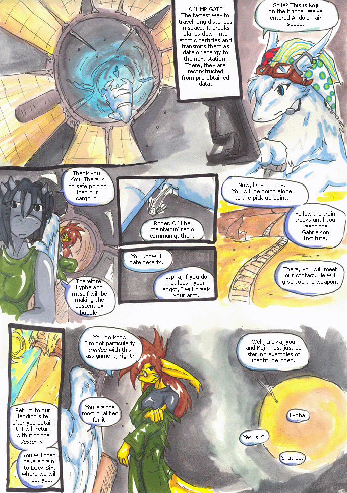 pg 5: Out of the Jump Gate