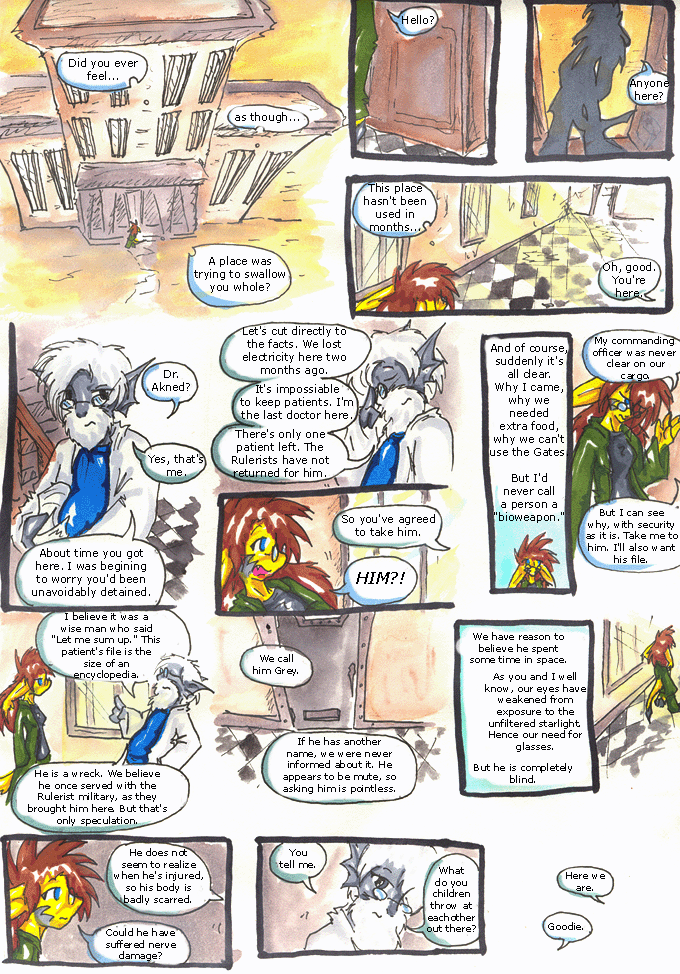 pg 6 : Meet old, blind Akned