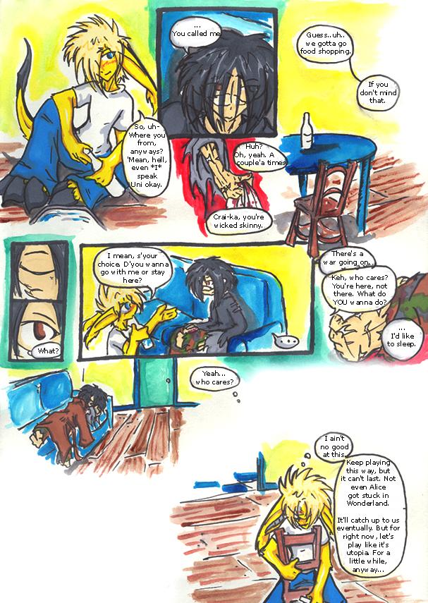 pg 38 : you can't hide from it