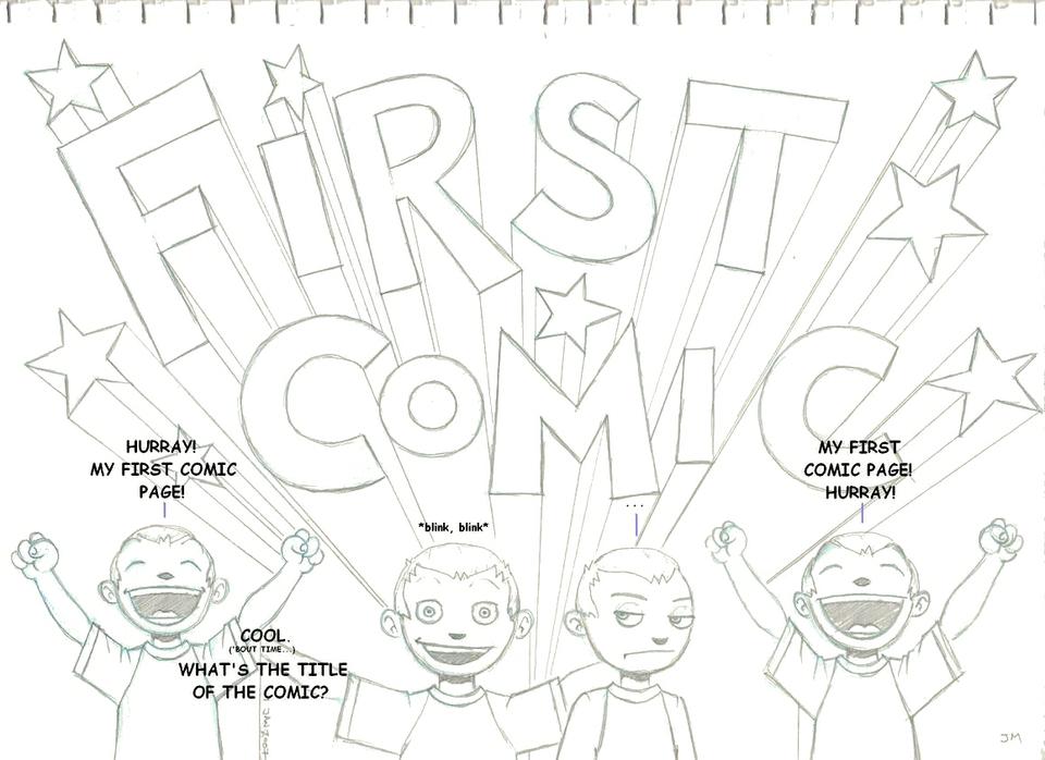 1jan2007 - FIRST COMIC PAGE!