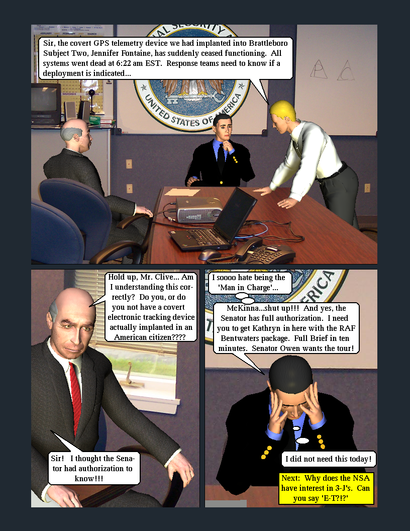 Issue Four page 25--Spy guy gets slammed!!!