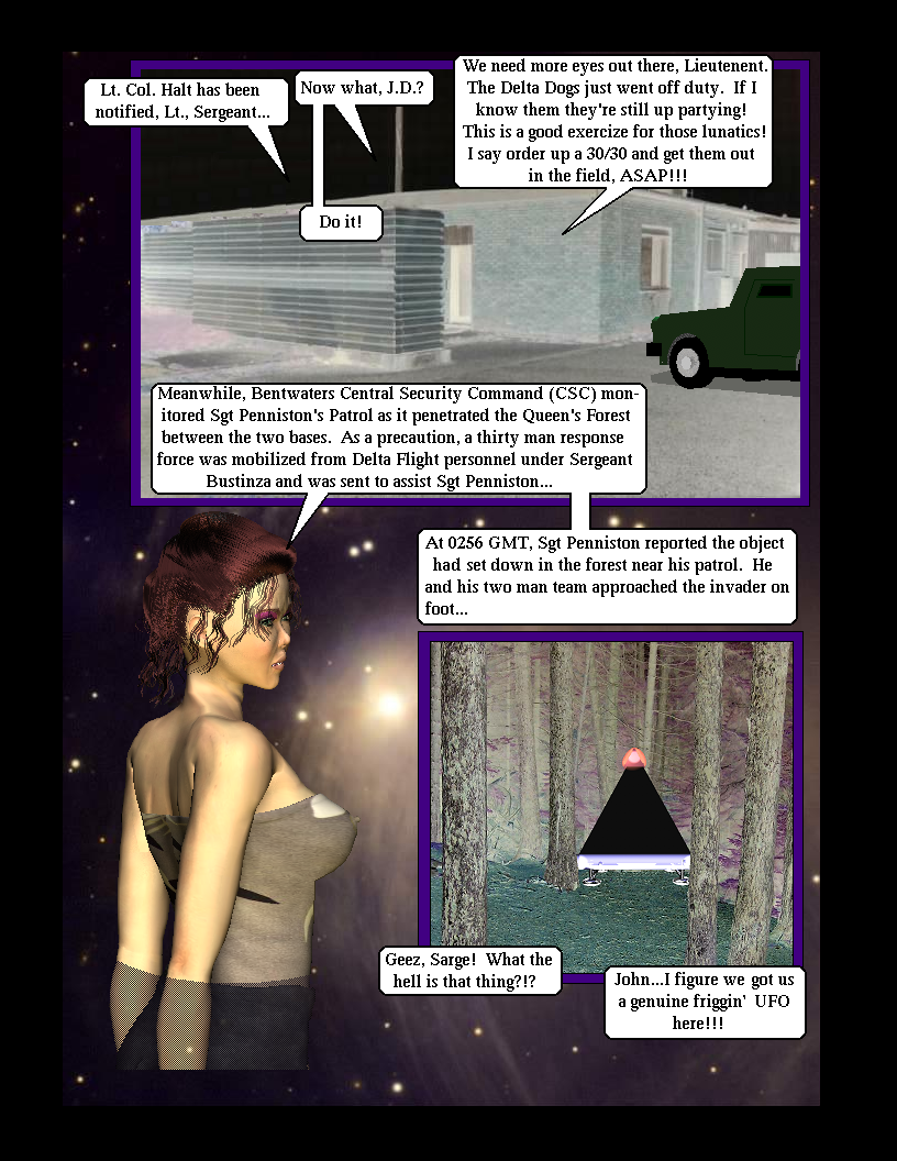 Issue Five page 8--Military Response