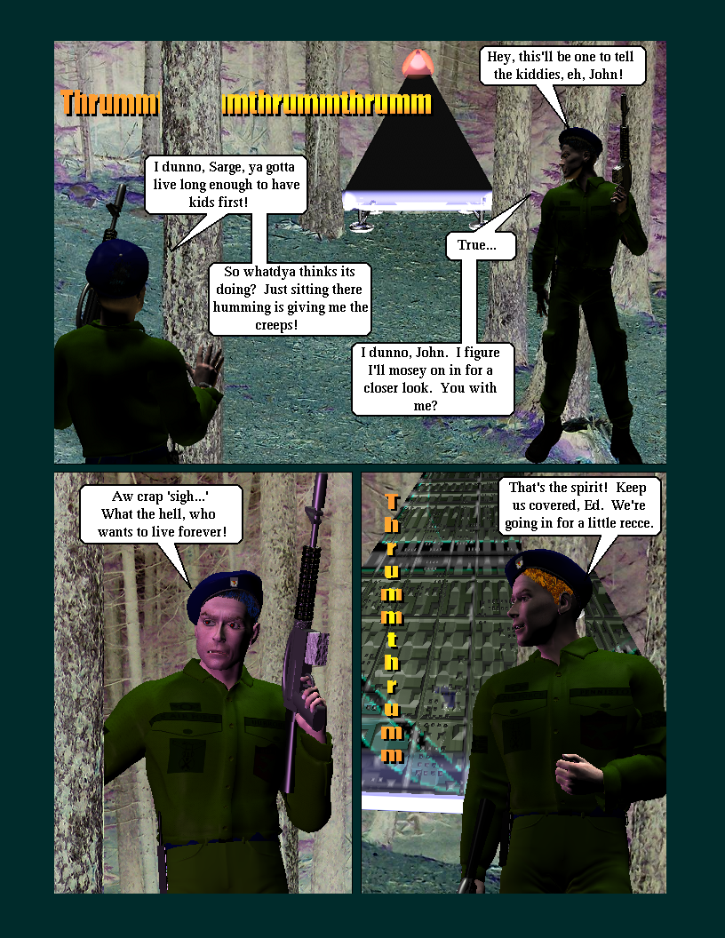 Issue Five page 9--Adventures in the Queen's Forest