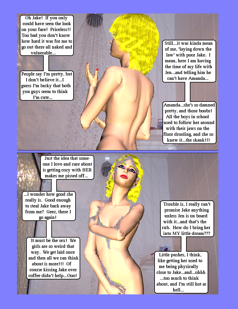 Issue Four page 11--Jessâ€™ shower timeâ€¦