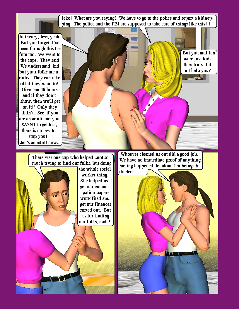 Issue Four page 15-- Playing the blame gameâ€¦