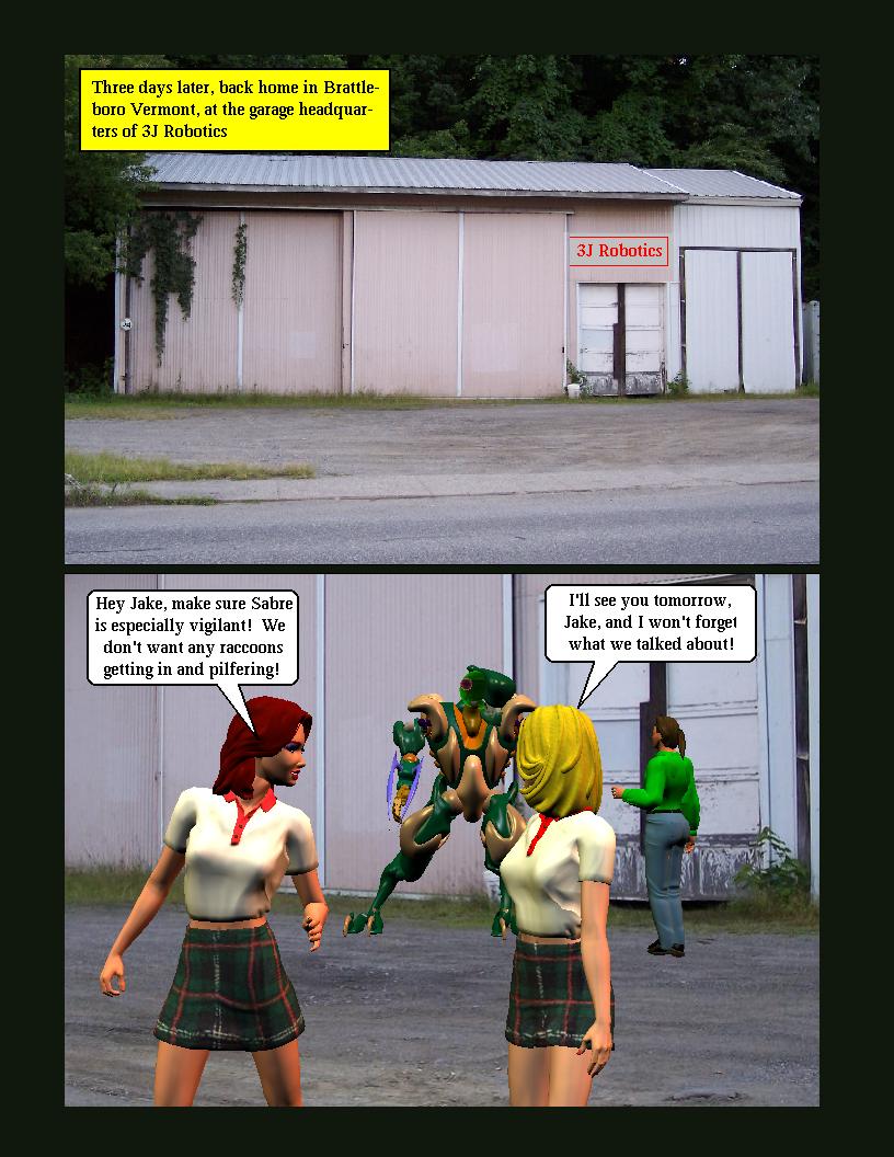 Issue One page 10--Back Home in Vermont