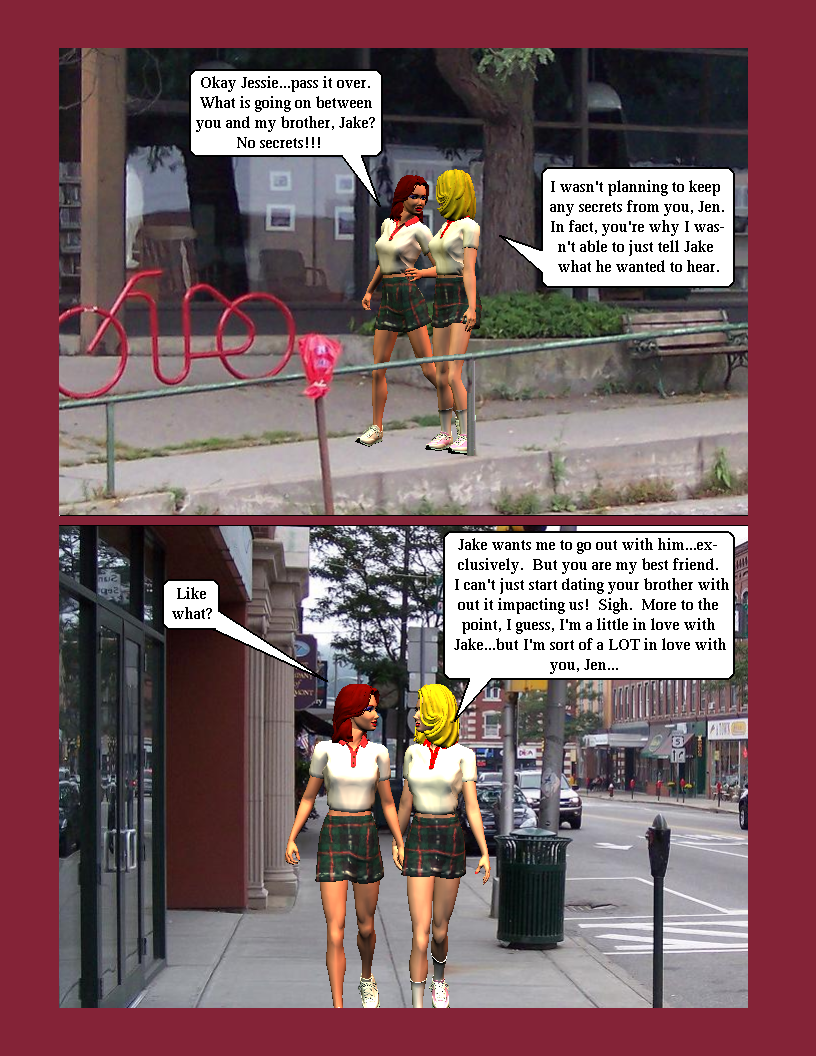 Issue One page 11--Let's talk about love...