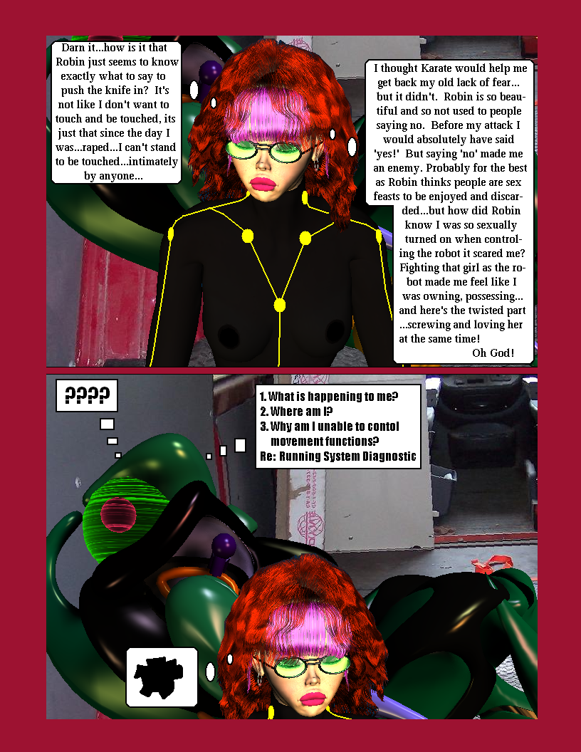 Issue Two page 21--Uncovering Kylie's 'issues'