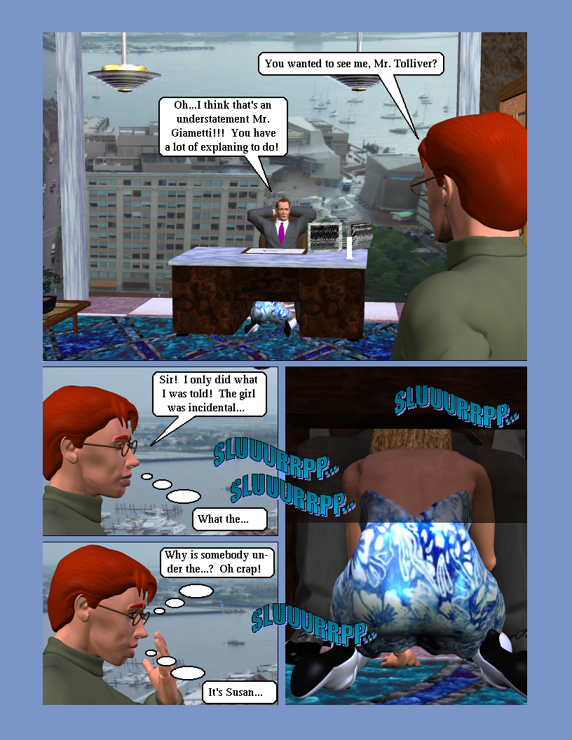 Issue Eight page 17--Meeting with the Boss...