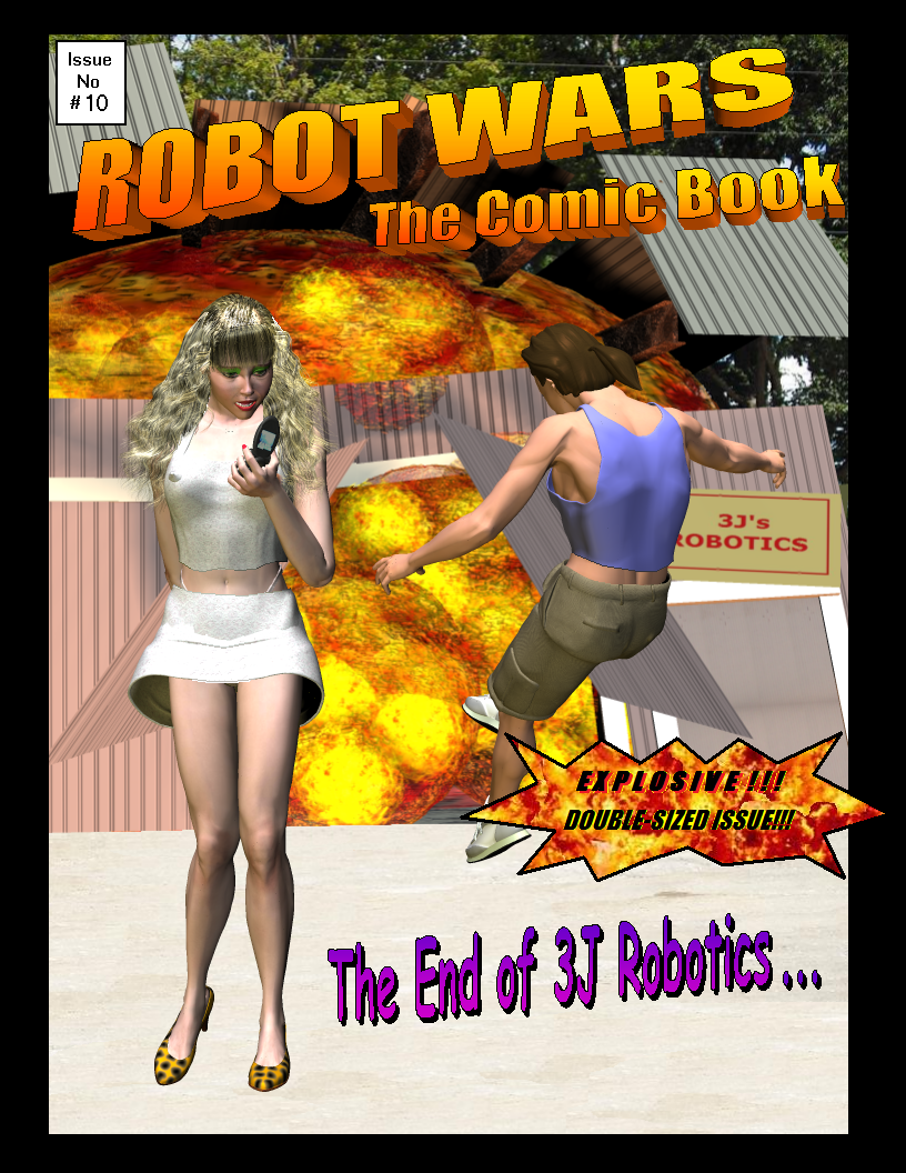 Issue Ten Cover--The End of 3J Robotics